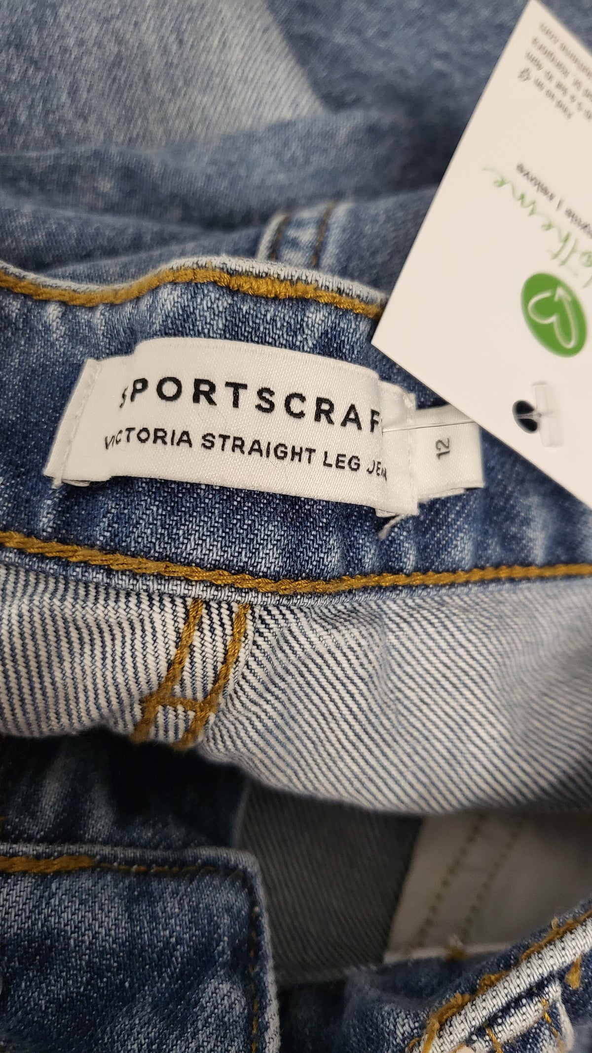 Sportscraft Light Wash Straight Leg Jean (12)