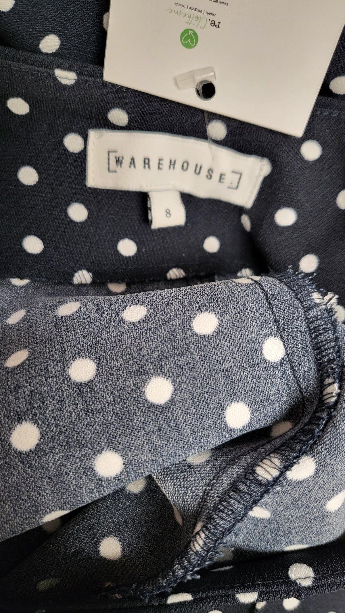 Warehouse Navy Culottes (8)