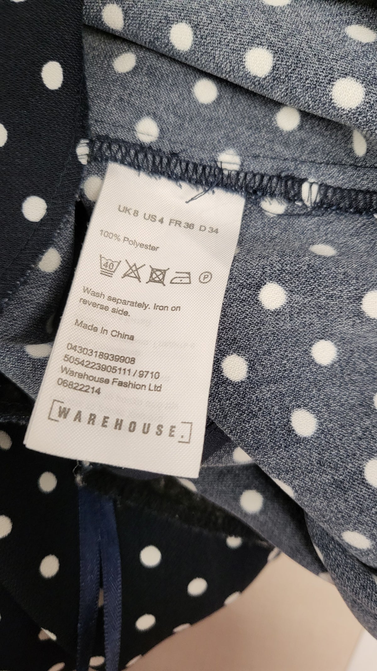 Warehouse Navy Culottes (8)