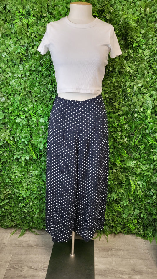 Warehouse Navy Culottes (8)