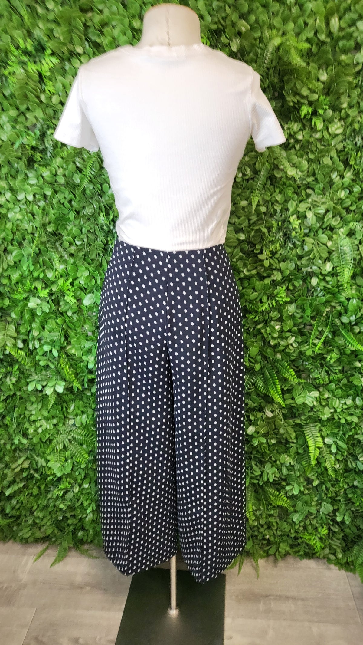 Warehouse Navy Culottes (8)