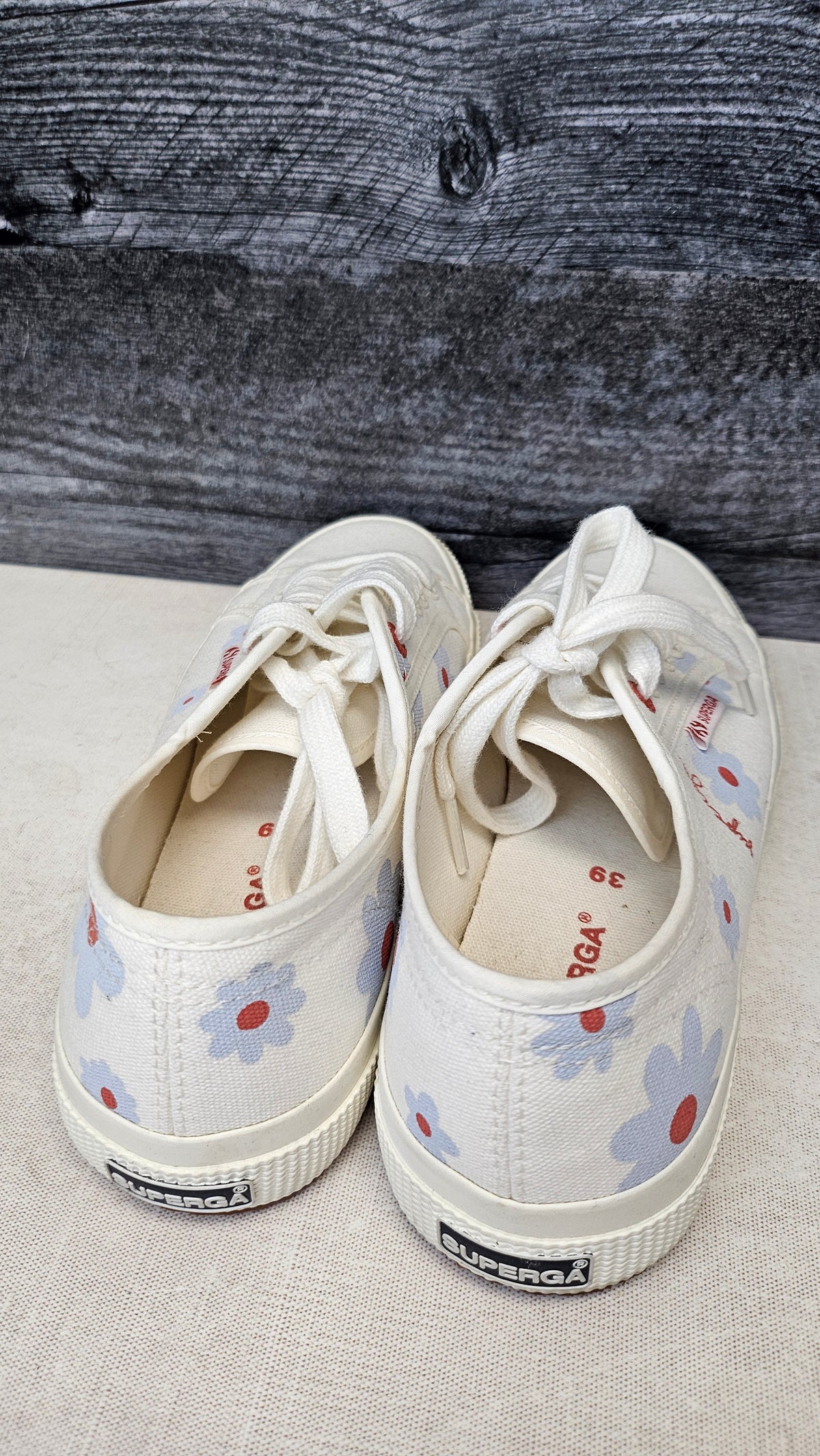 Superga Floral Canvas Kicks (39)