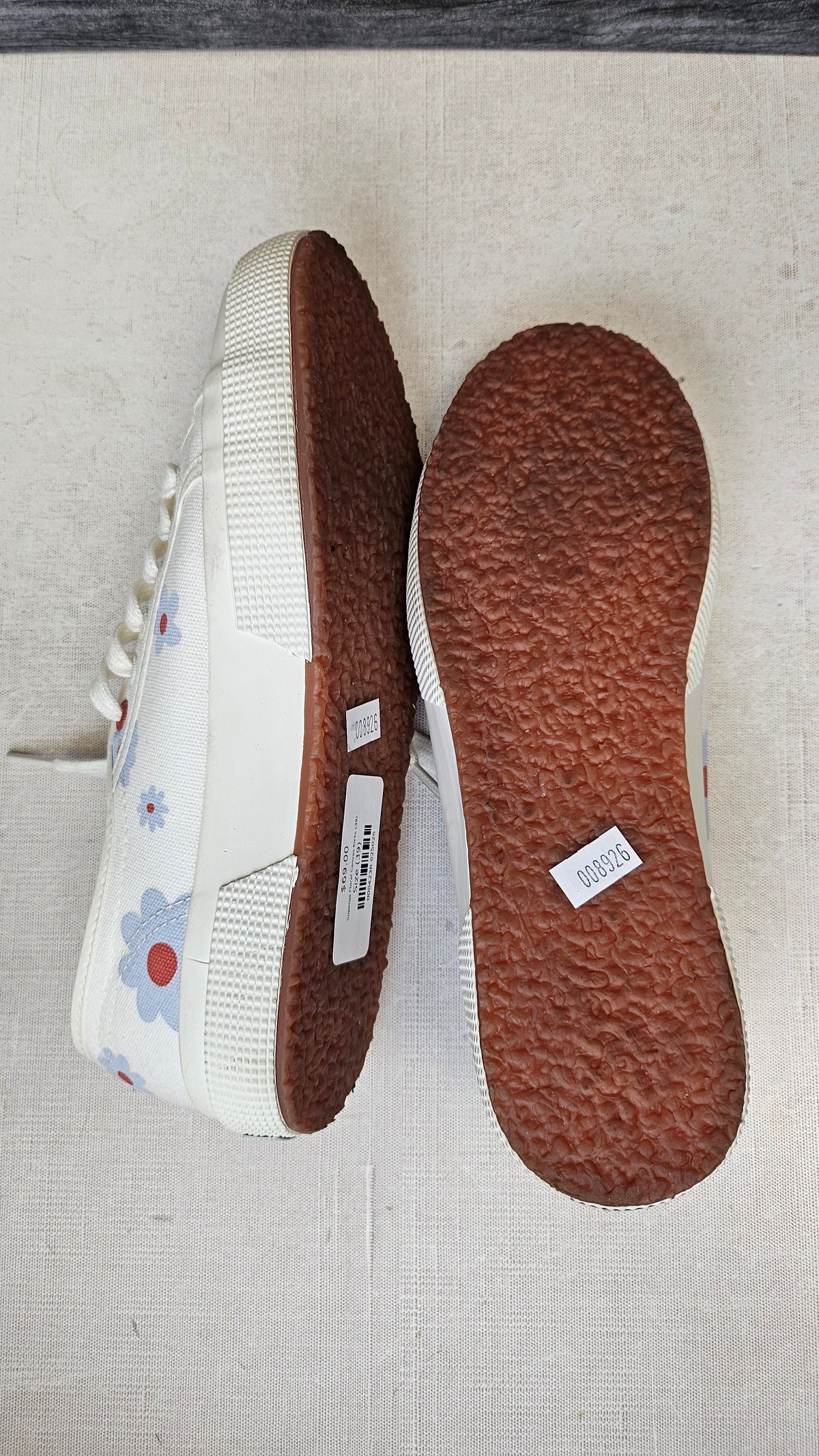 Superga Floral Canvas Kicks (39)
