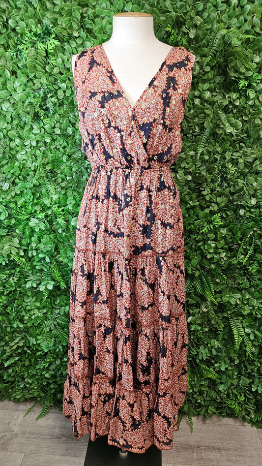 Drama The Label Print Tiered Maxi Dress (10)