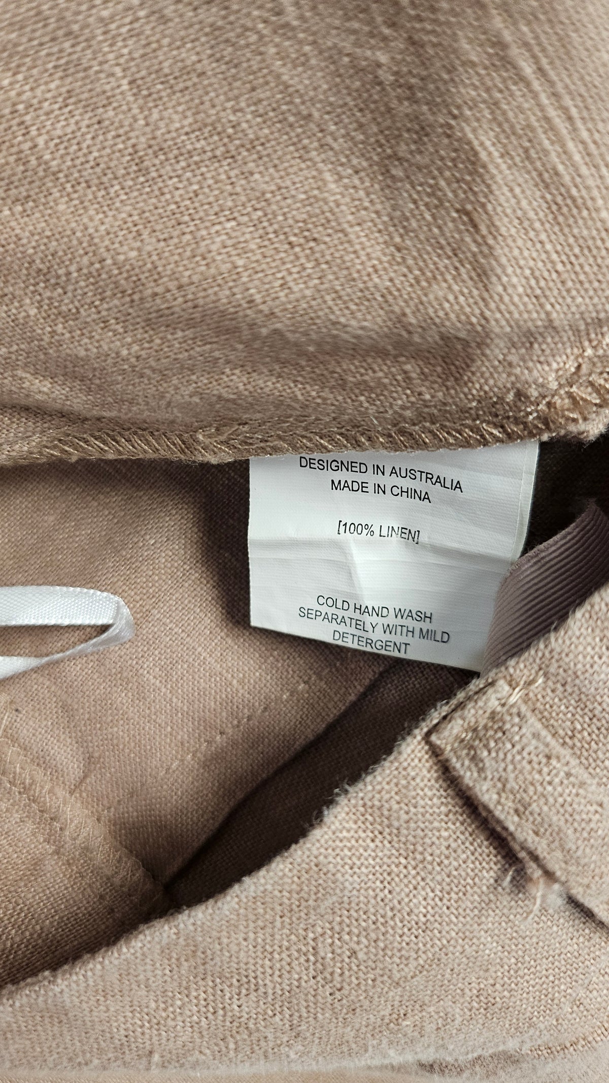 White Closet Mink Wide Leg Linen Pant (8)