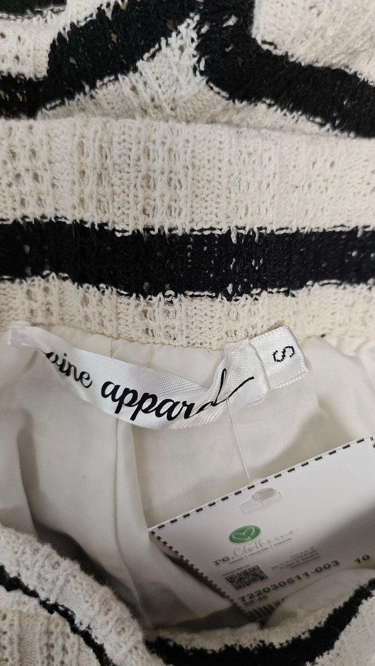 Vine Apparel Stripe Knit Shorts (8)