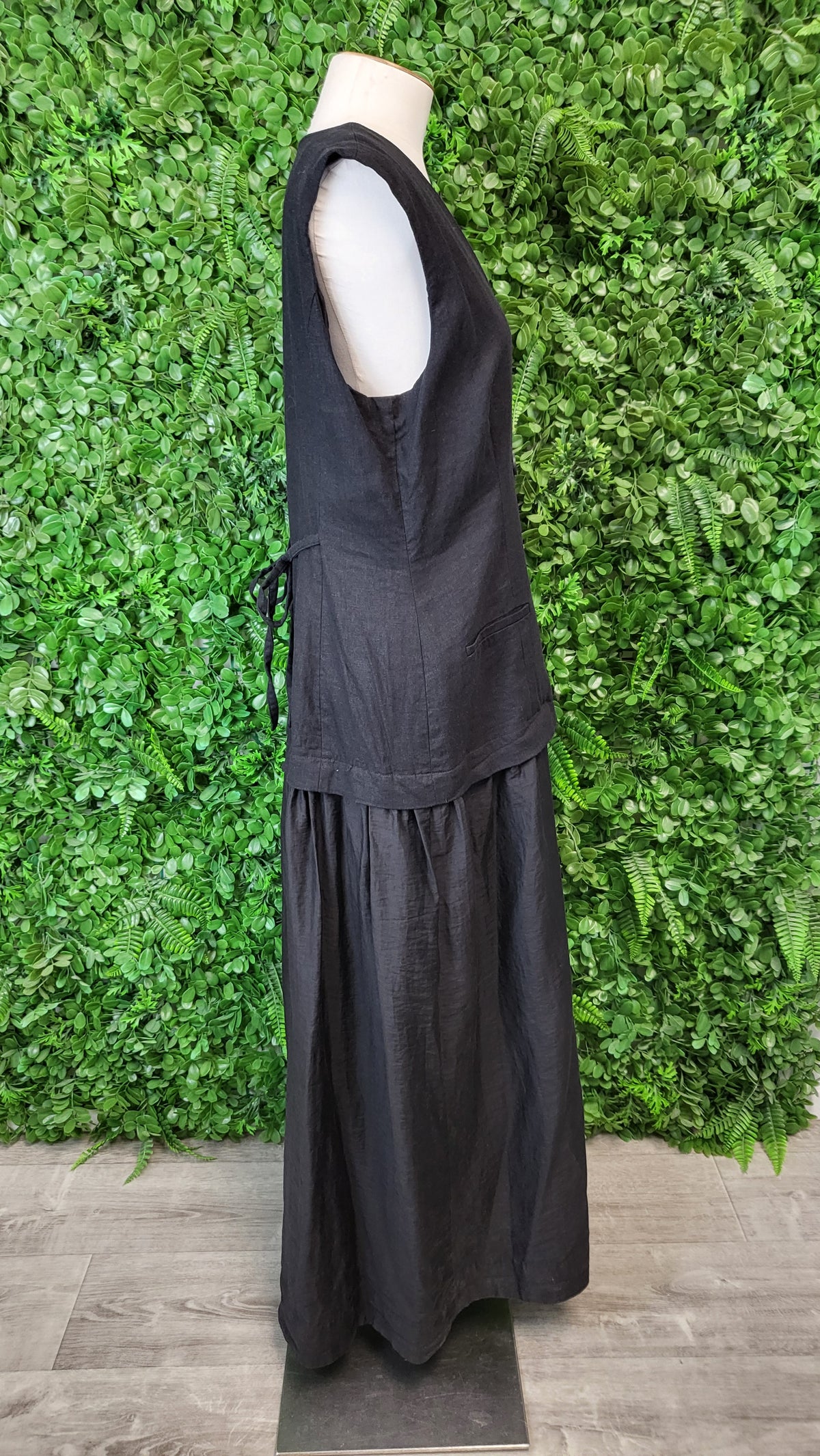 Decjuba Black Waistcoat Dress (12)