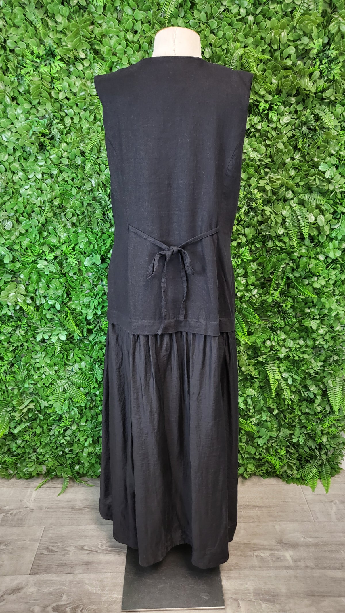 Decjuba Black Waistcoat Dress (12)
