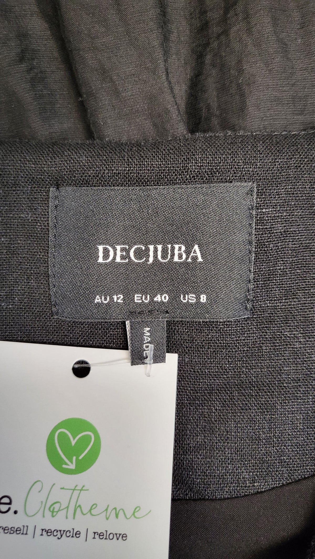 Decjuba Black Waistcoat Dress (12)