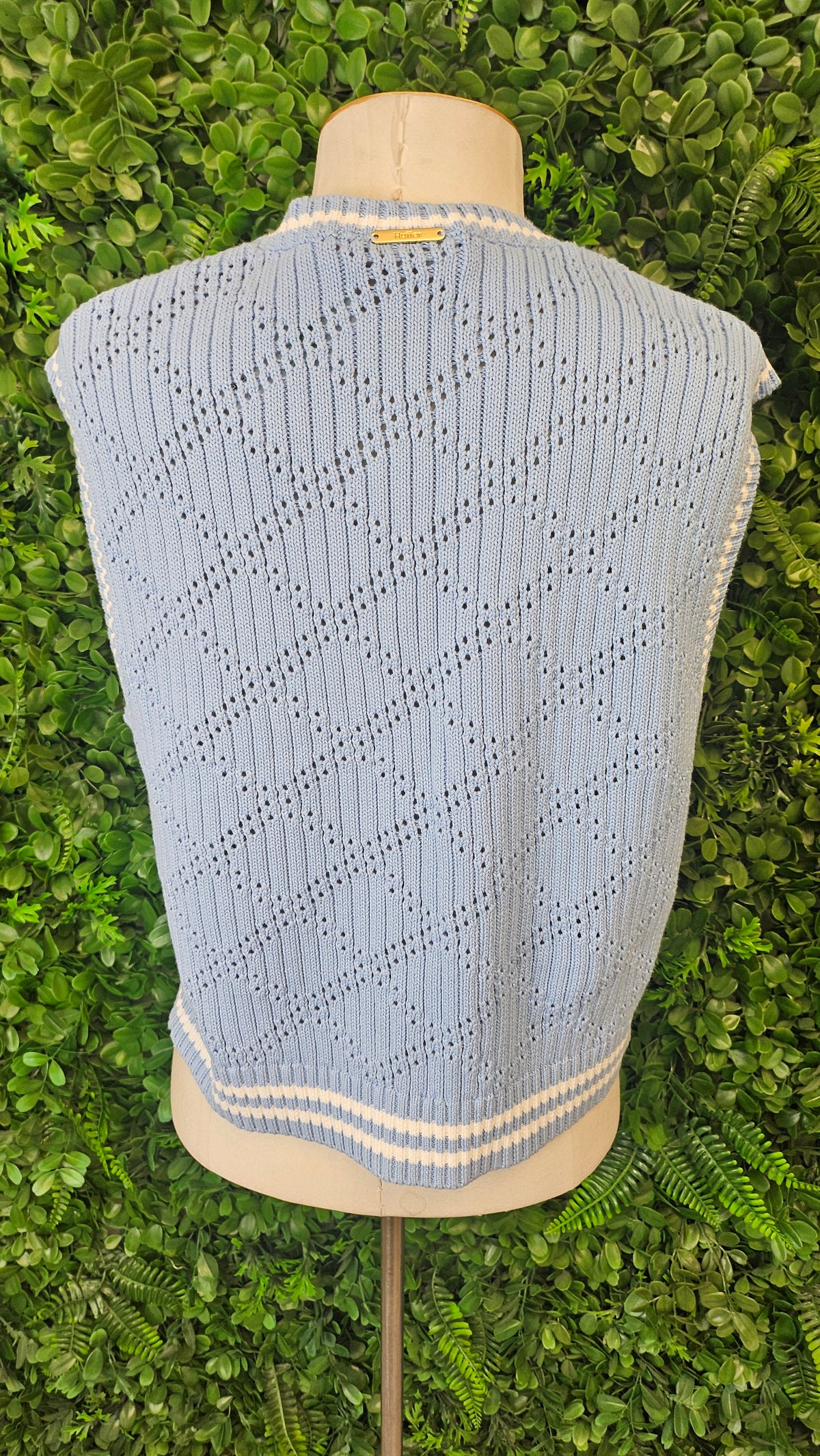 Huffer Blue Cotton Vest (12)