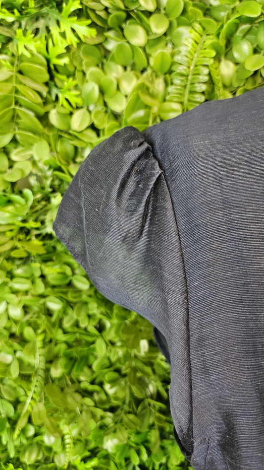 Portmans Navy Tiered Dress (14)