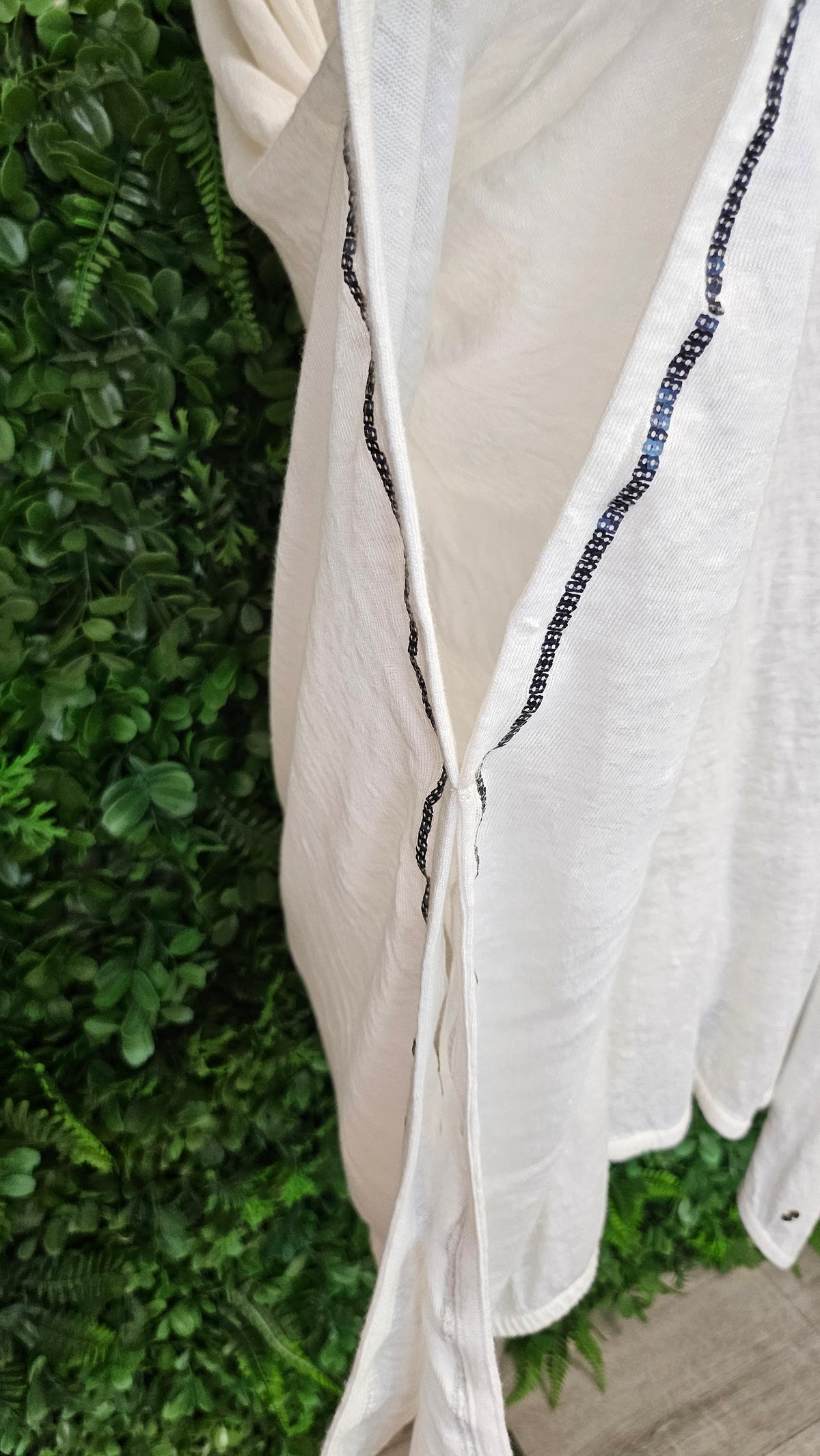 Brax Cream Poncho Layering Top (OSFM)