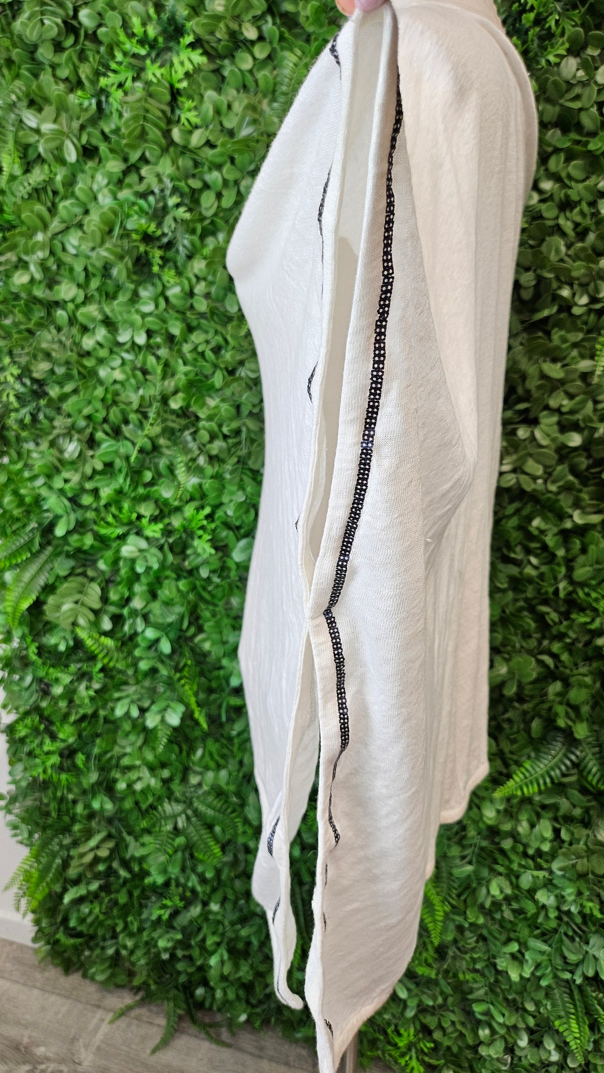 Brax Cream Poncho Layering Top (OSFM)