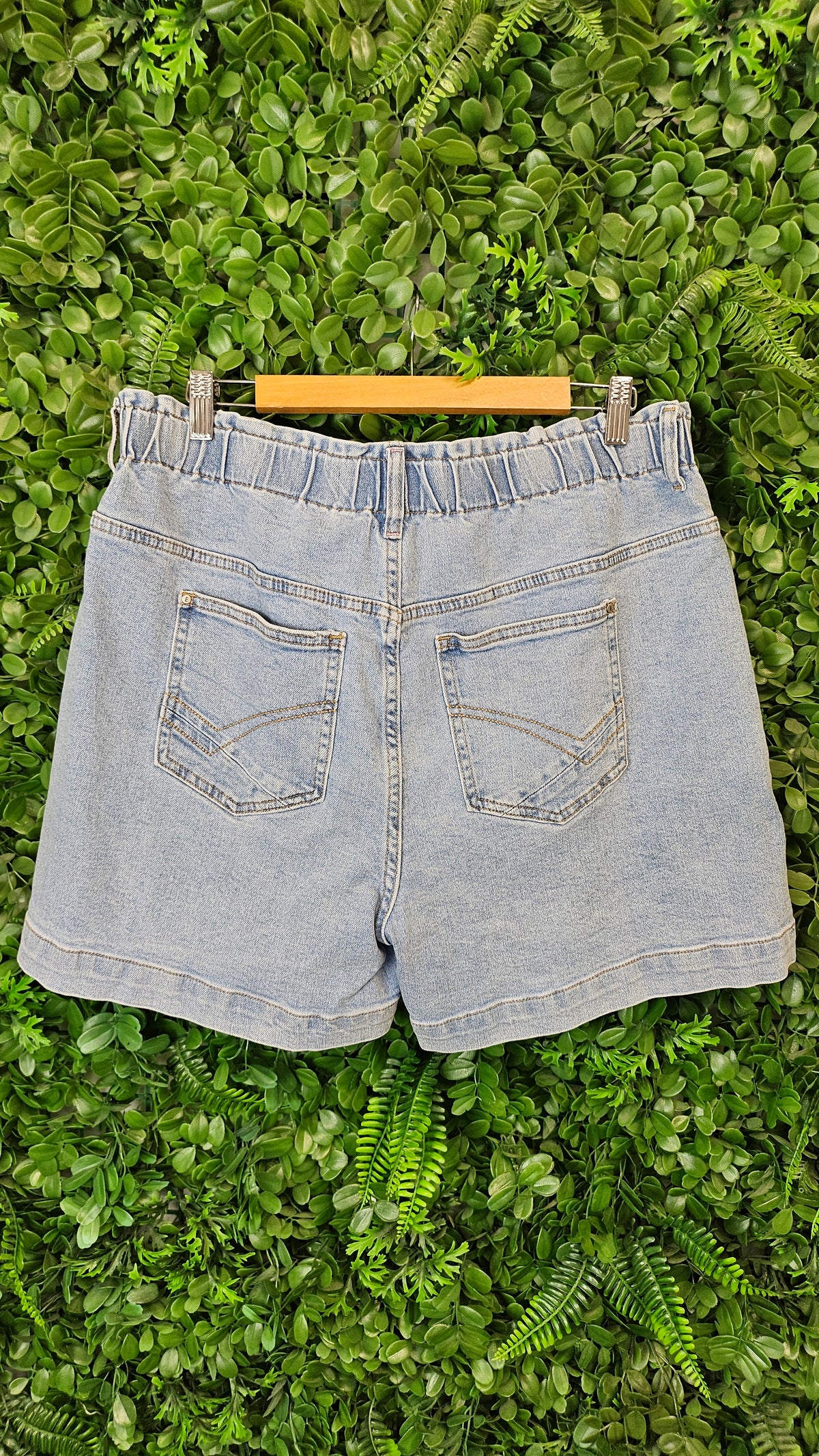 Elm Washed Denim Denim Shorts (14)