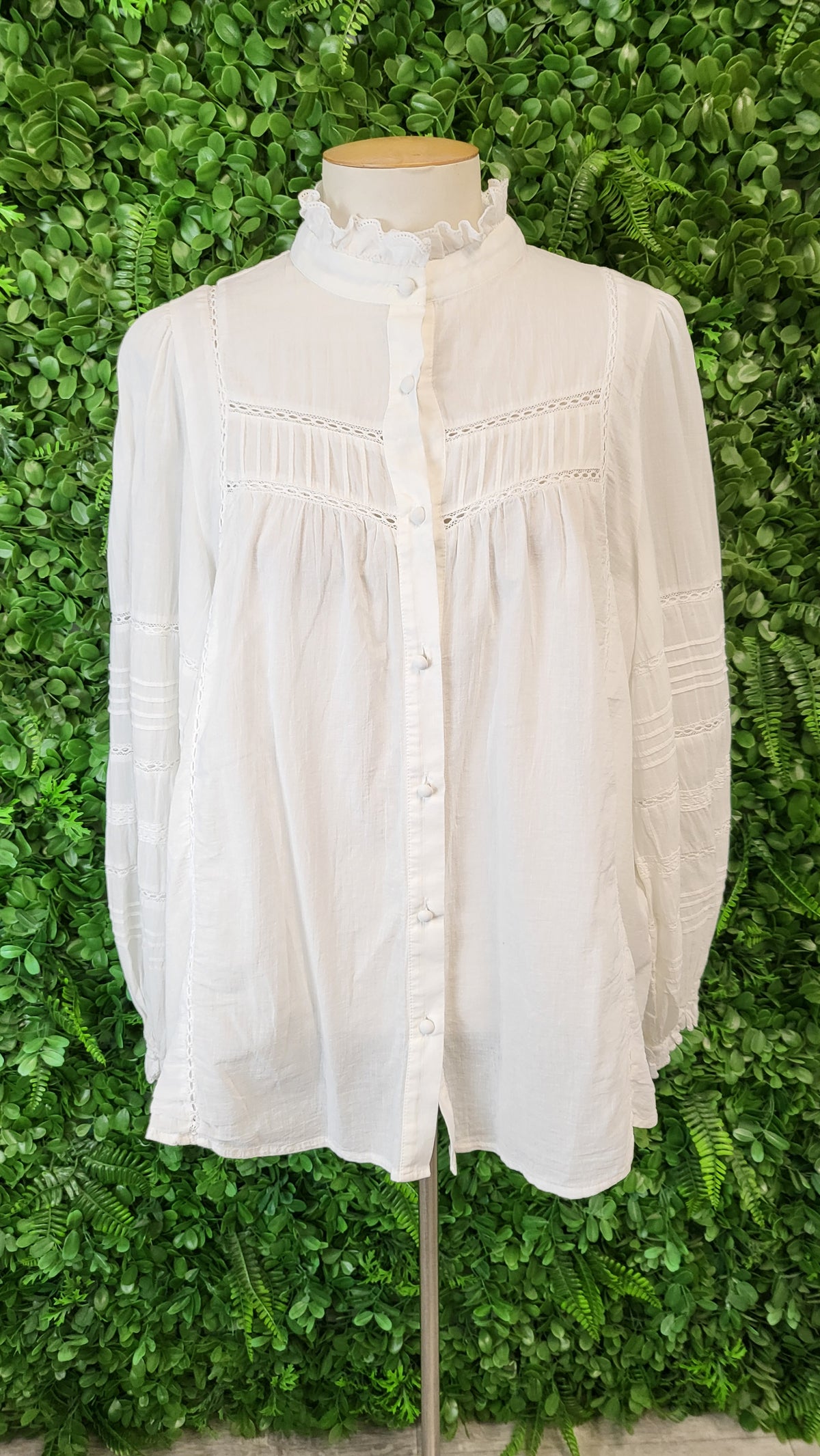 Harlem White Lattice Top (16)