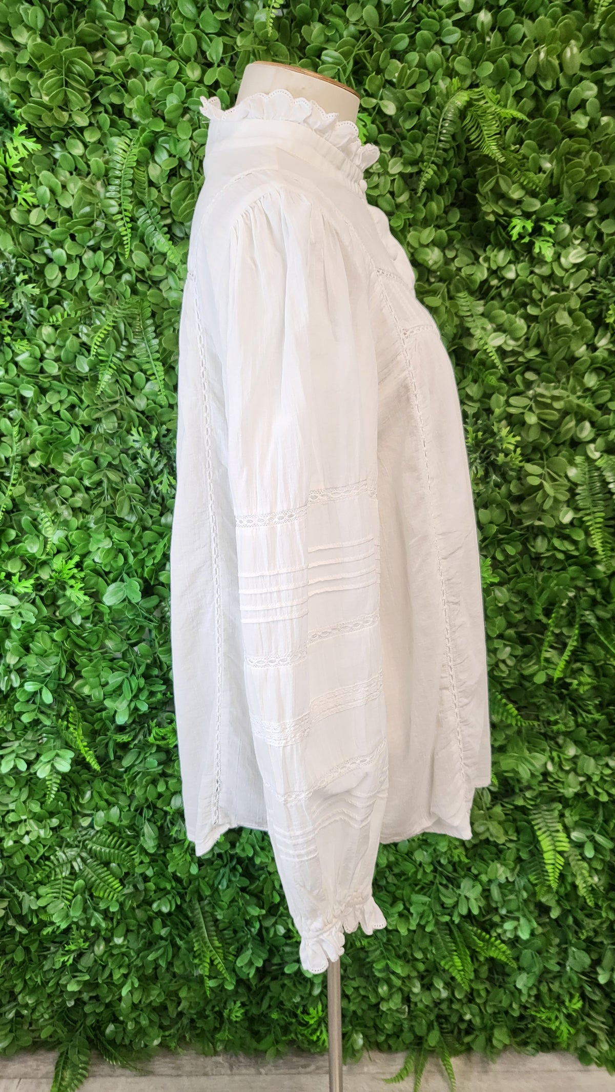 Harlem White Lattice Top (16)