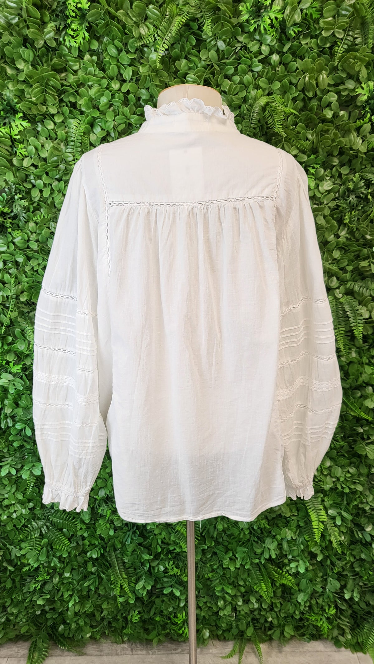 Harlem White Lattice Top (16)