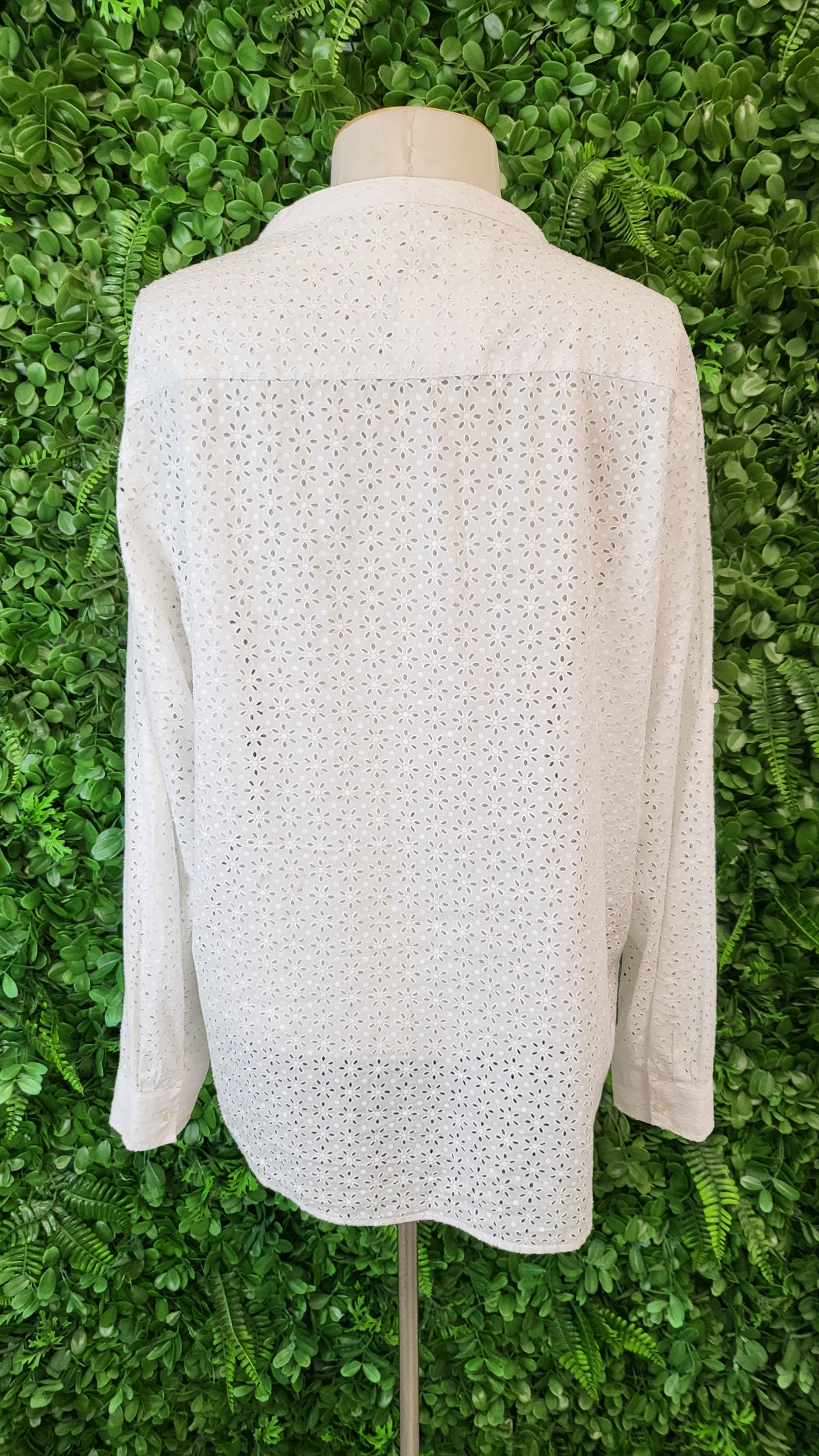 Ultimo White Cut Out Shirt (12)