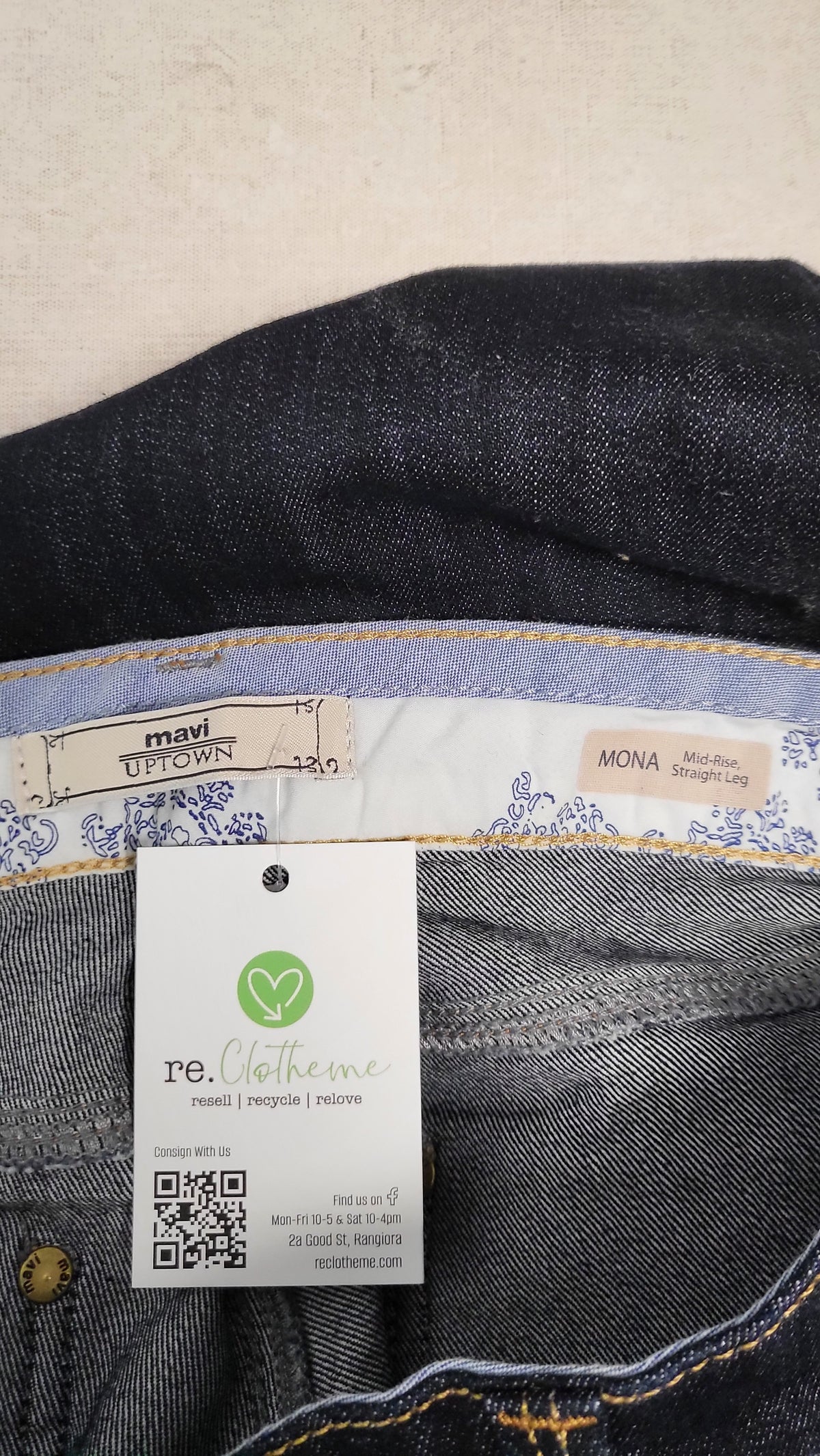 Mavi Ink Mona Straight Leg BNWT (12)