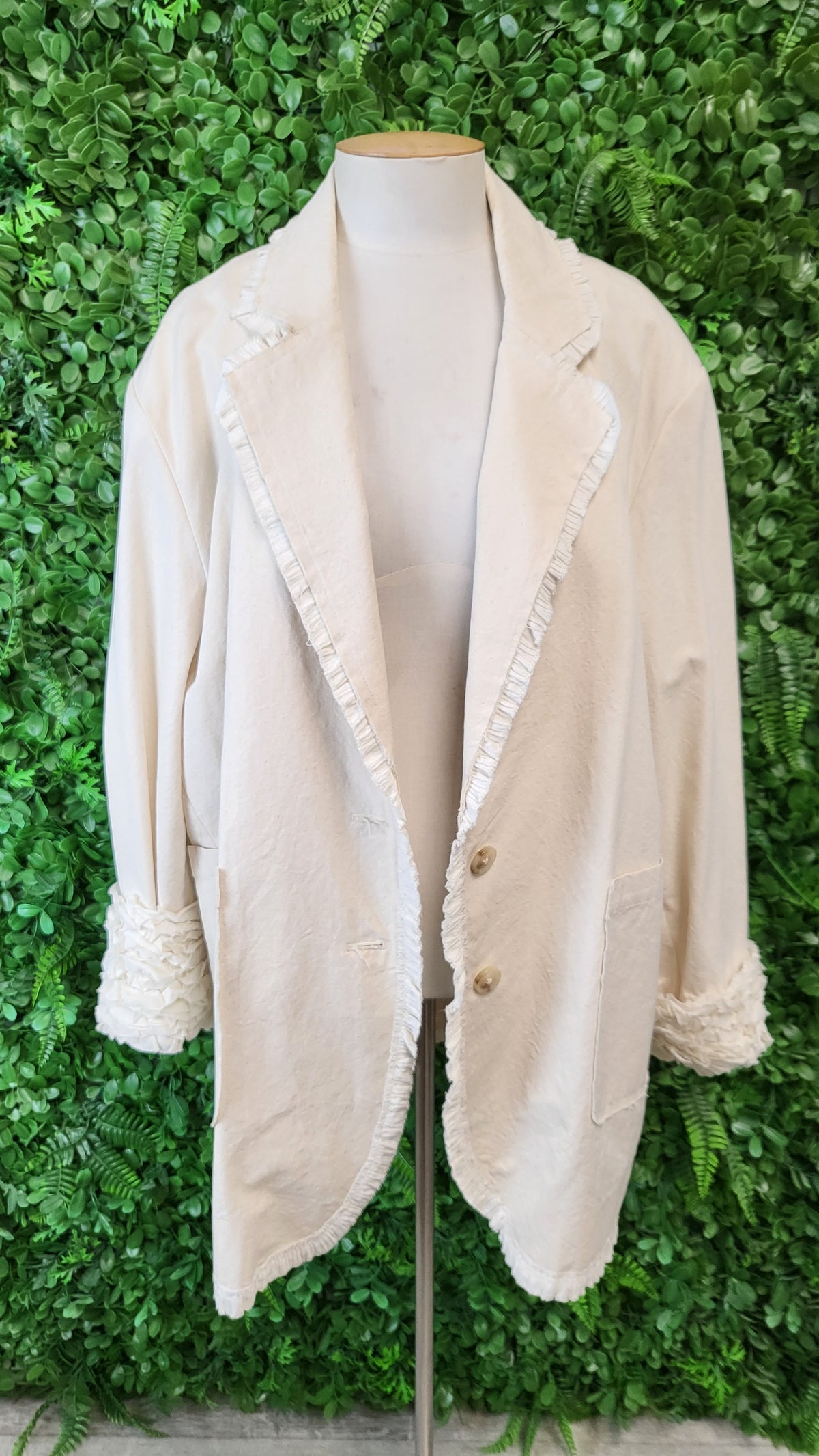 Trelise Cooper Crispy Cream Tough Cuff Jacket (16-18)