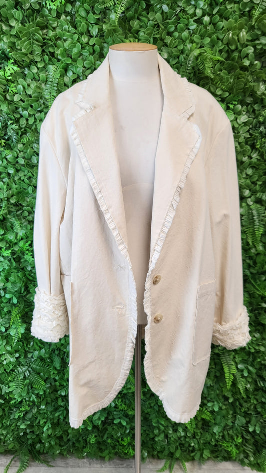 Trelise Cooper Crispy Cream Tough Cuff Jacket (16-18)