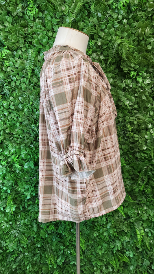 NYNE Check Blouse (8-10)