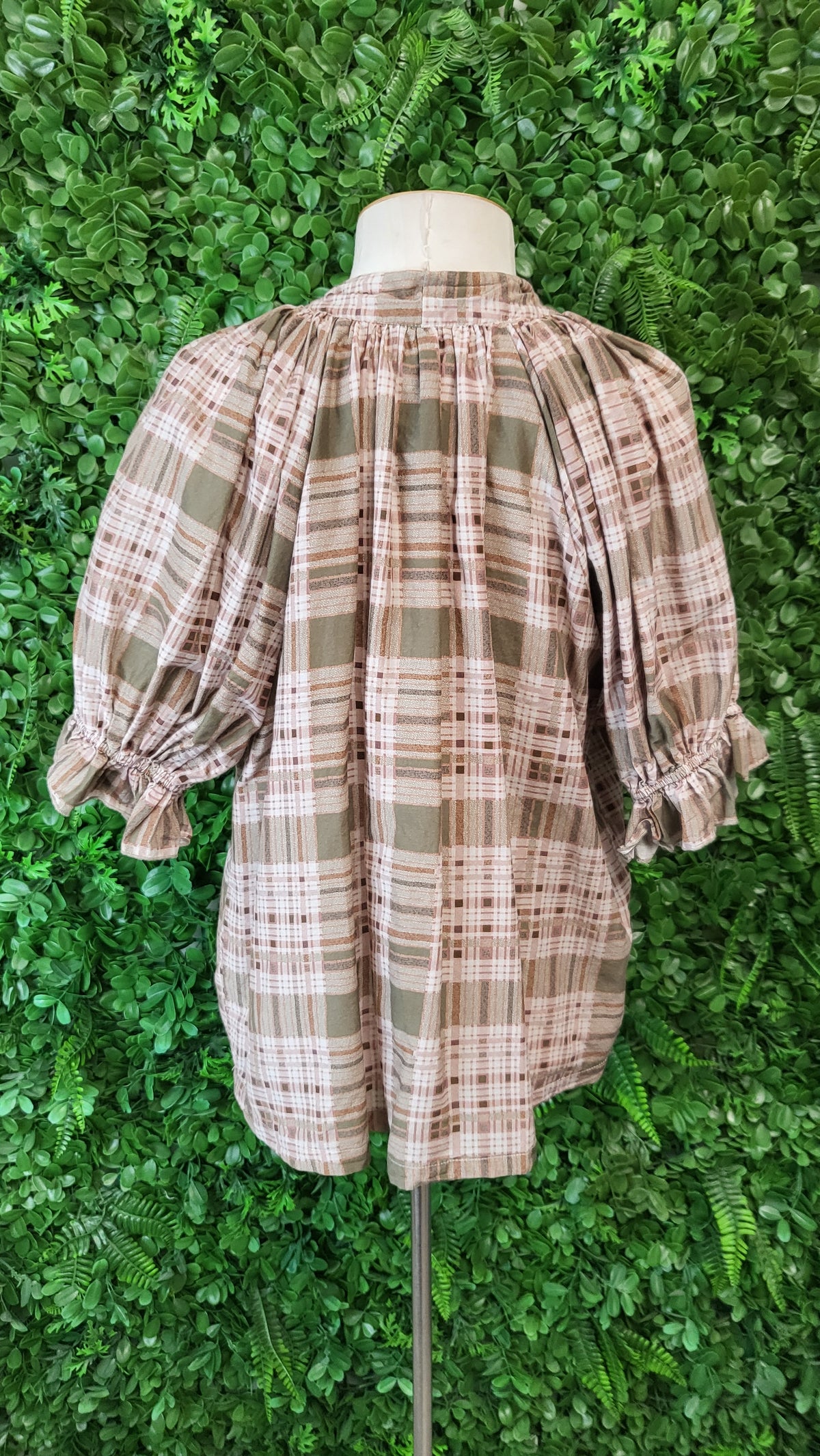 NYNE Check Blouse (8-10)