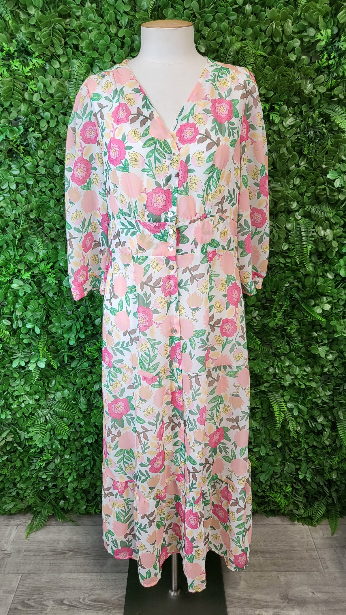 Memo Floral Tea Party Dress (8)