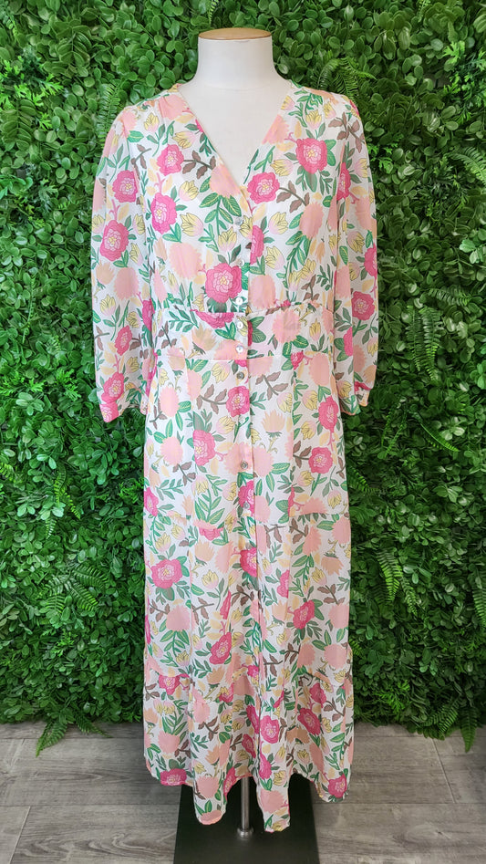 Memo Floral Tea Party Dress (8)