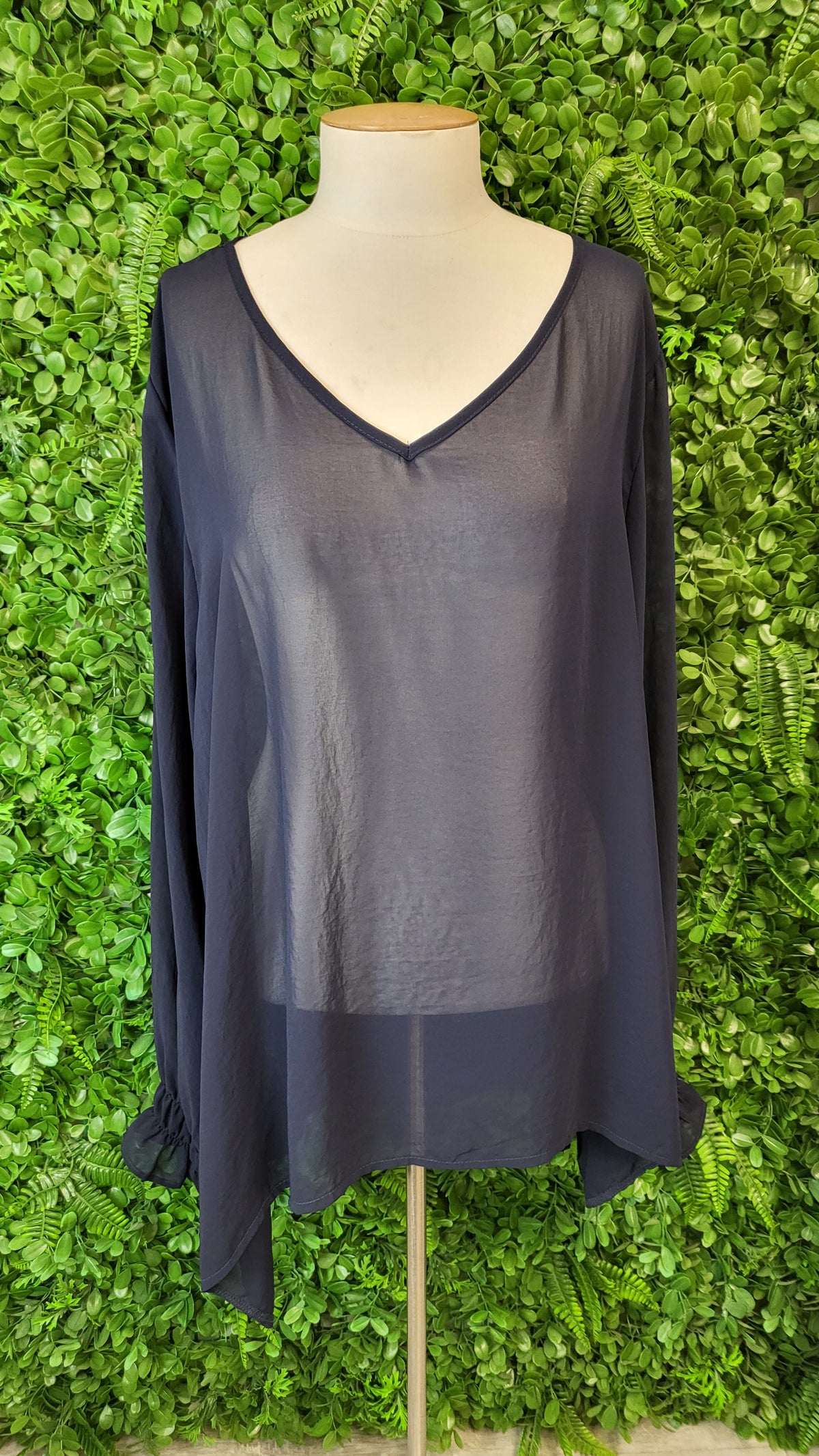 Mint Navy Sheer Overlay (18)