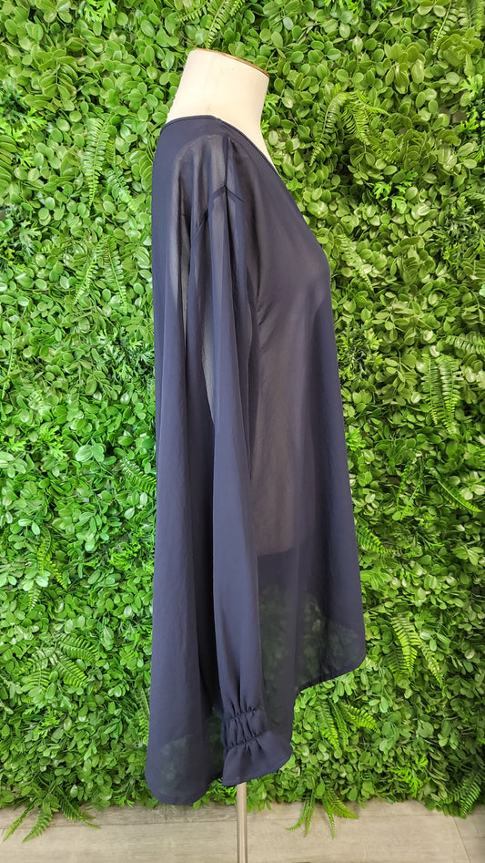 Mint Navy Sheer Overlay (18)