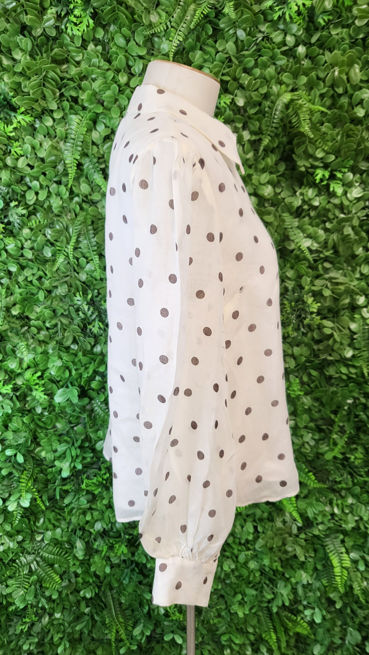 Ever New Melbourne Cream Spot Blouse (10)
