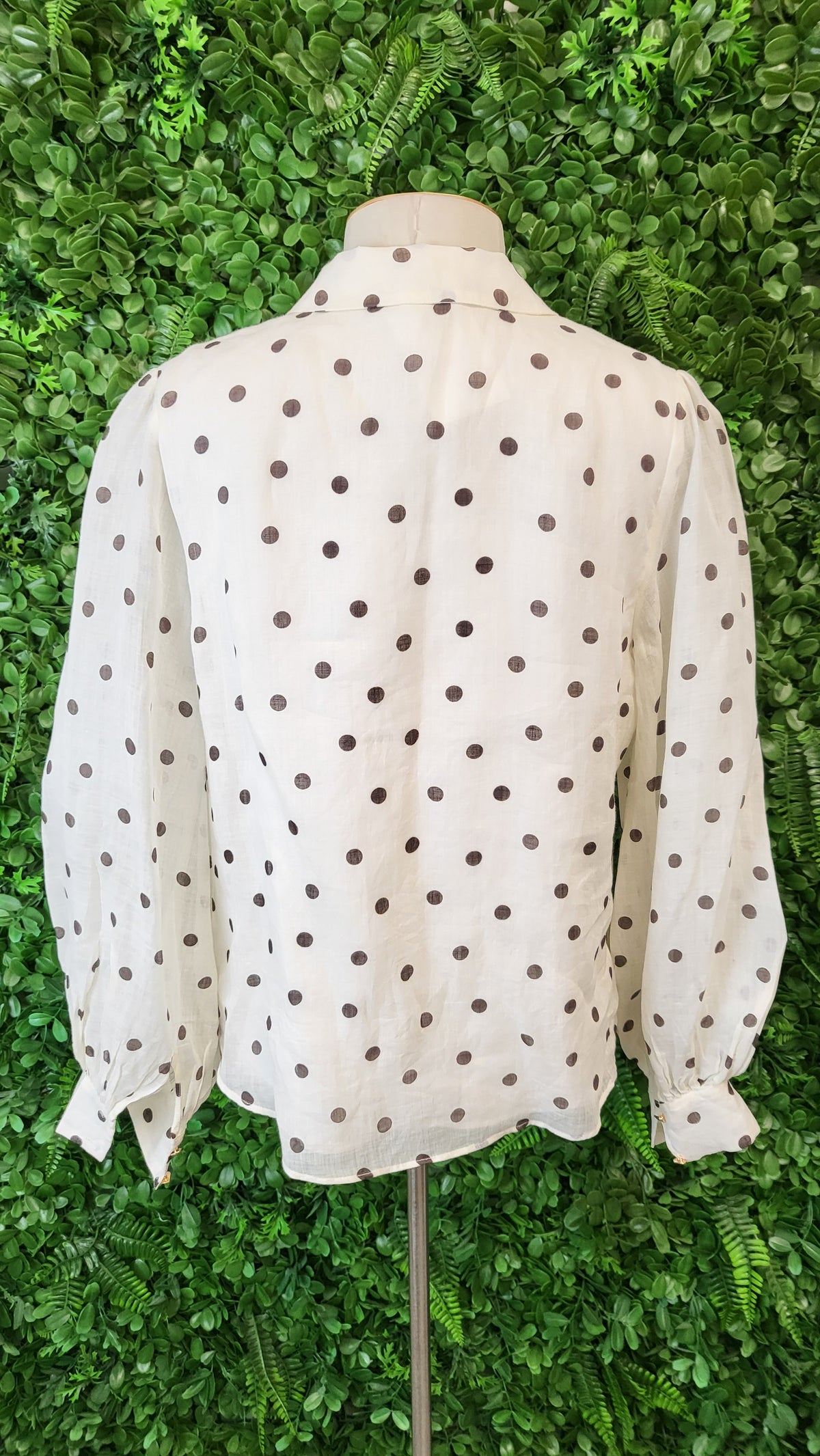 Ever New Melbourne Cream Spot Blouse (10)