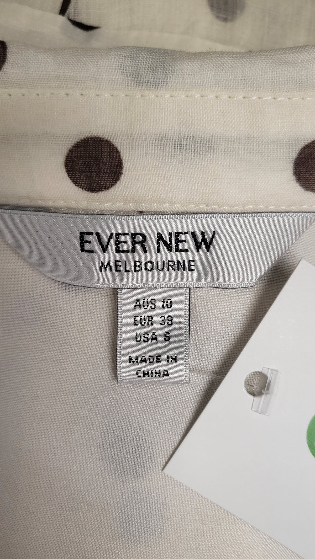 Ever New Melbourne Cream Spot Blouse (10)