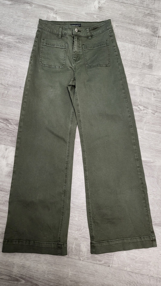 Among The Brave Khaki Wide Leg (8)