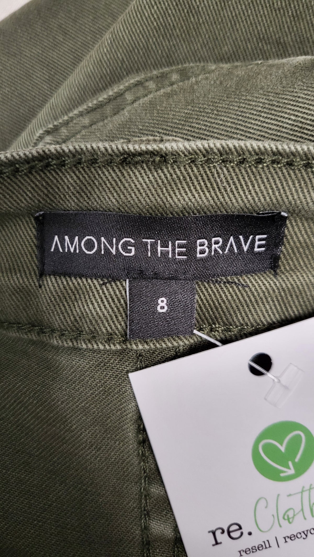 Among The Brave Khaki Wide Leg (8)