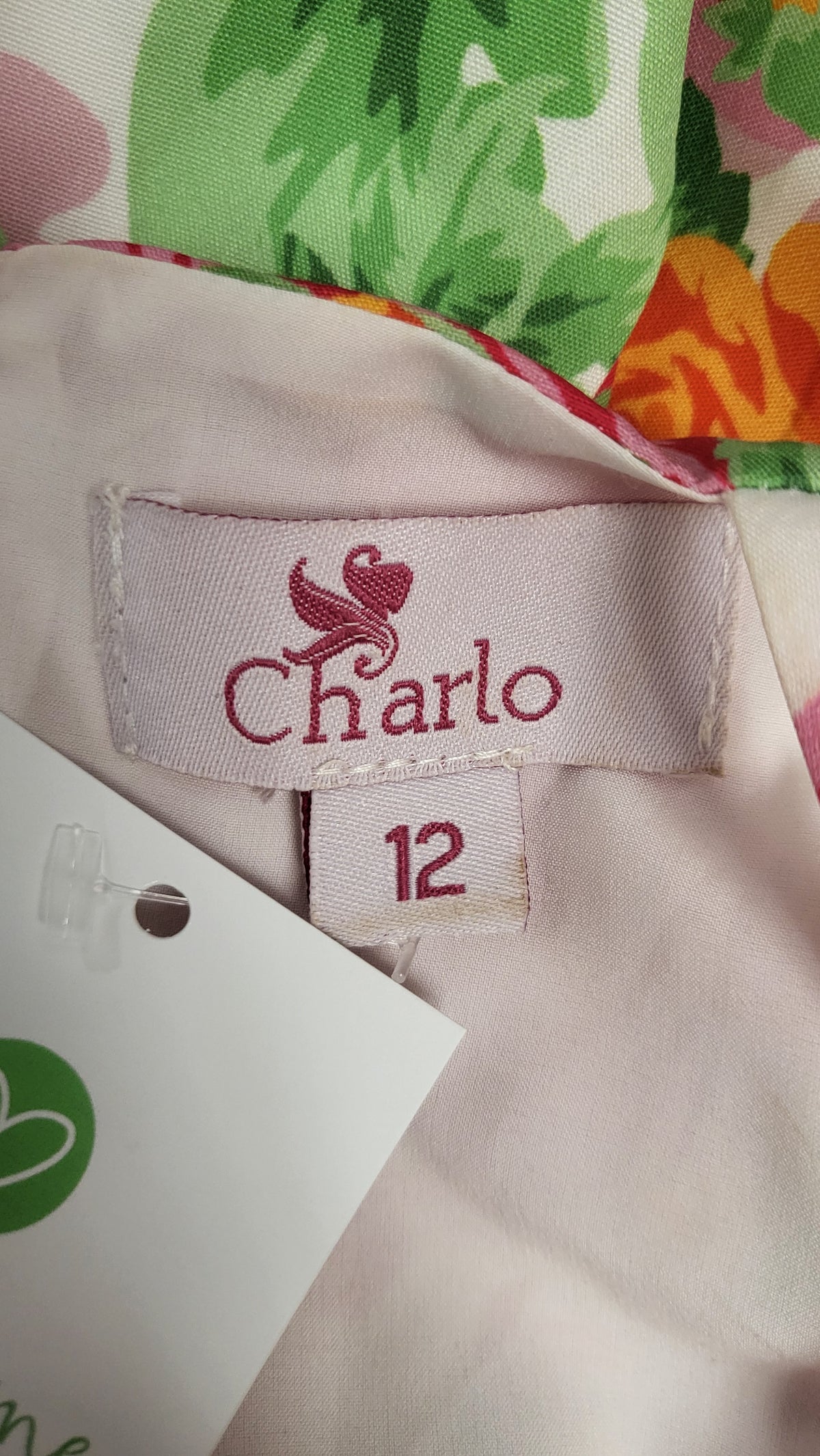 Charlo Floral Mid Wrap Dress (12)
