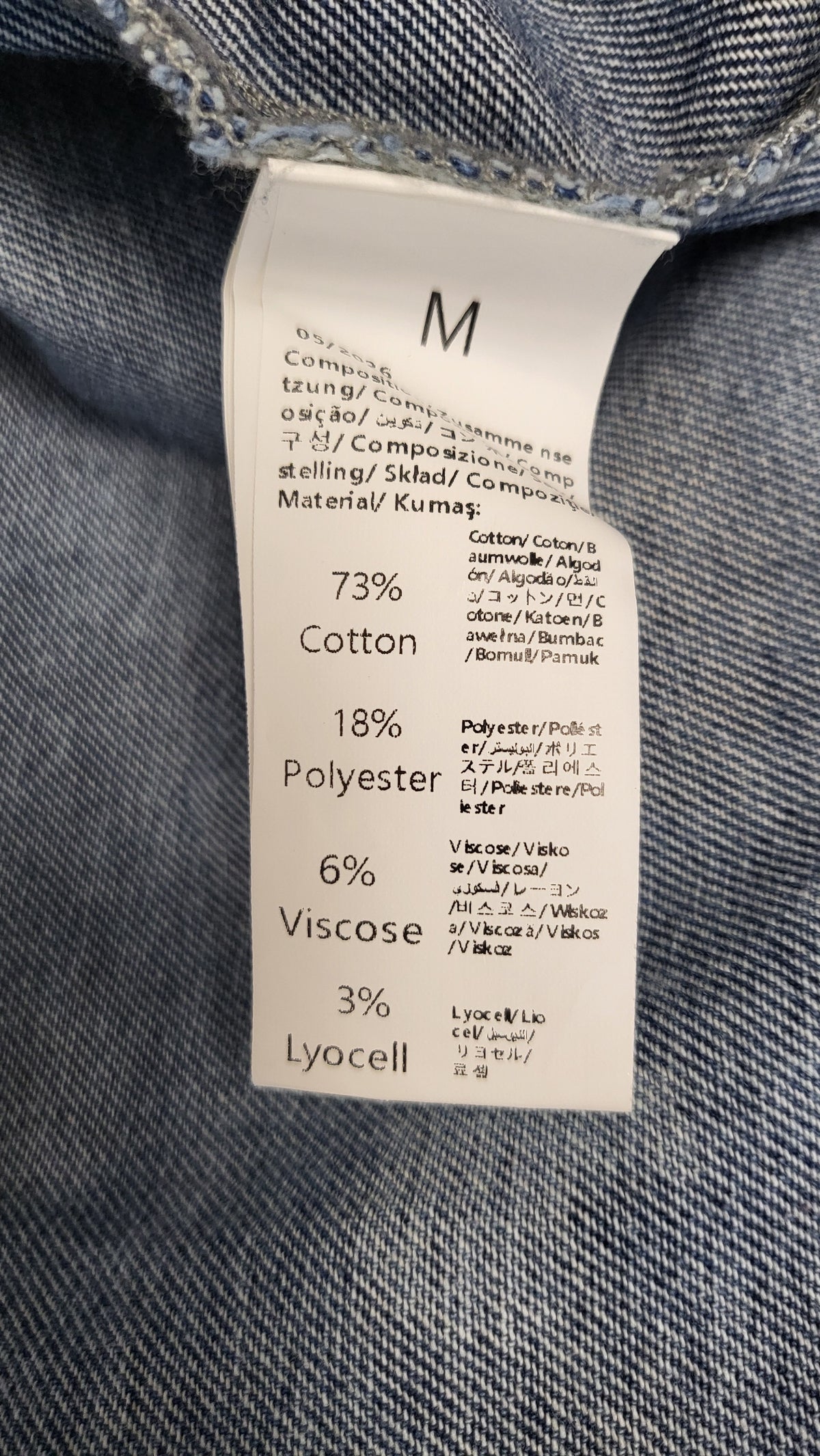 Italy Floral Denim Jacket (12-14)