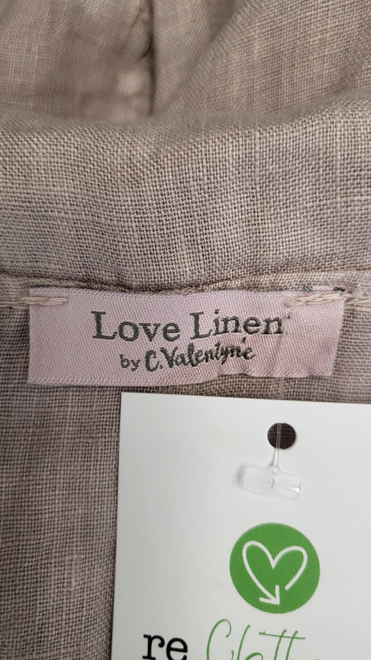 Love Linen Taupe Linen Top (16)