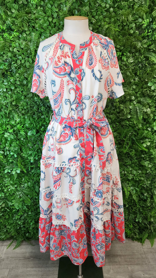 Wonderly Paisley Print Dress BNWT (14)