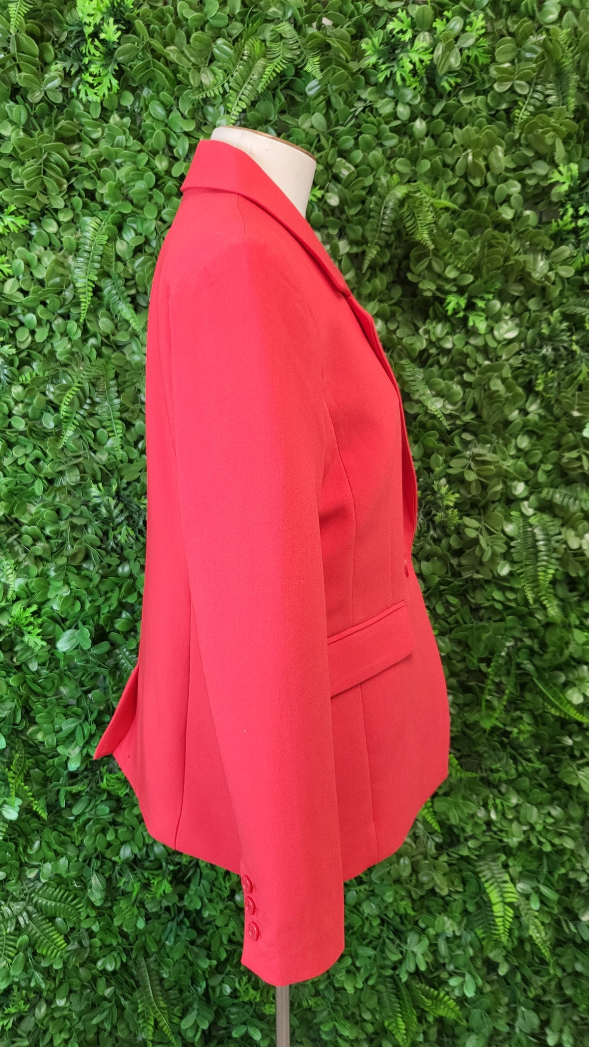 Perfectionary Red Classic Blazer (12)