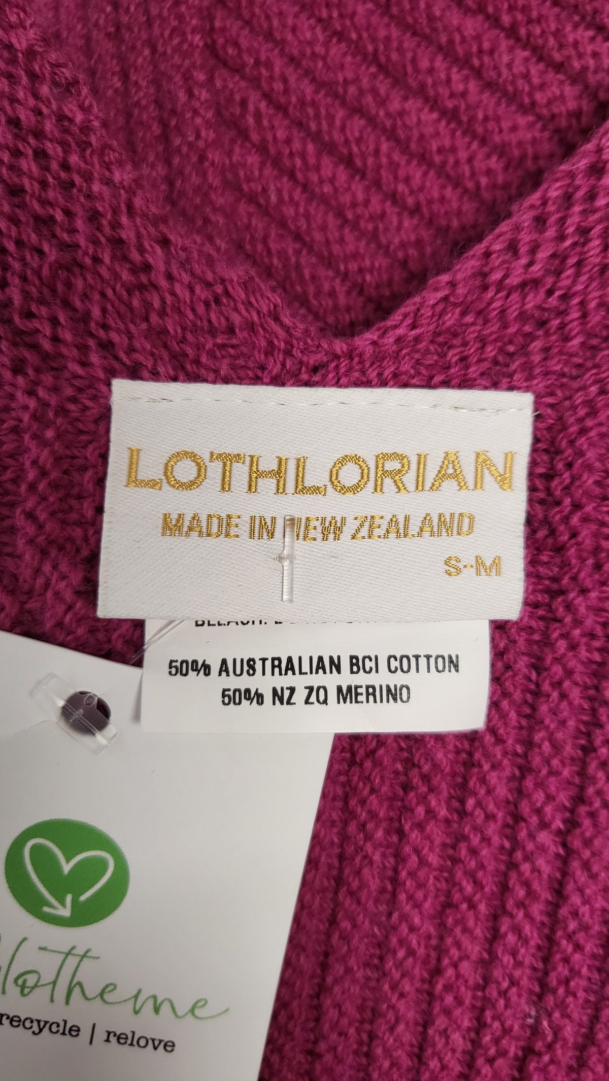 Lothlorian Fuschia Draped Knit (10-12)