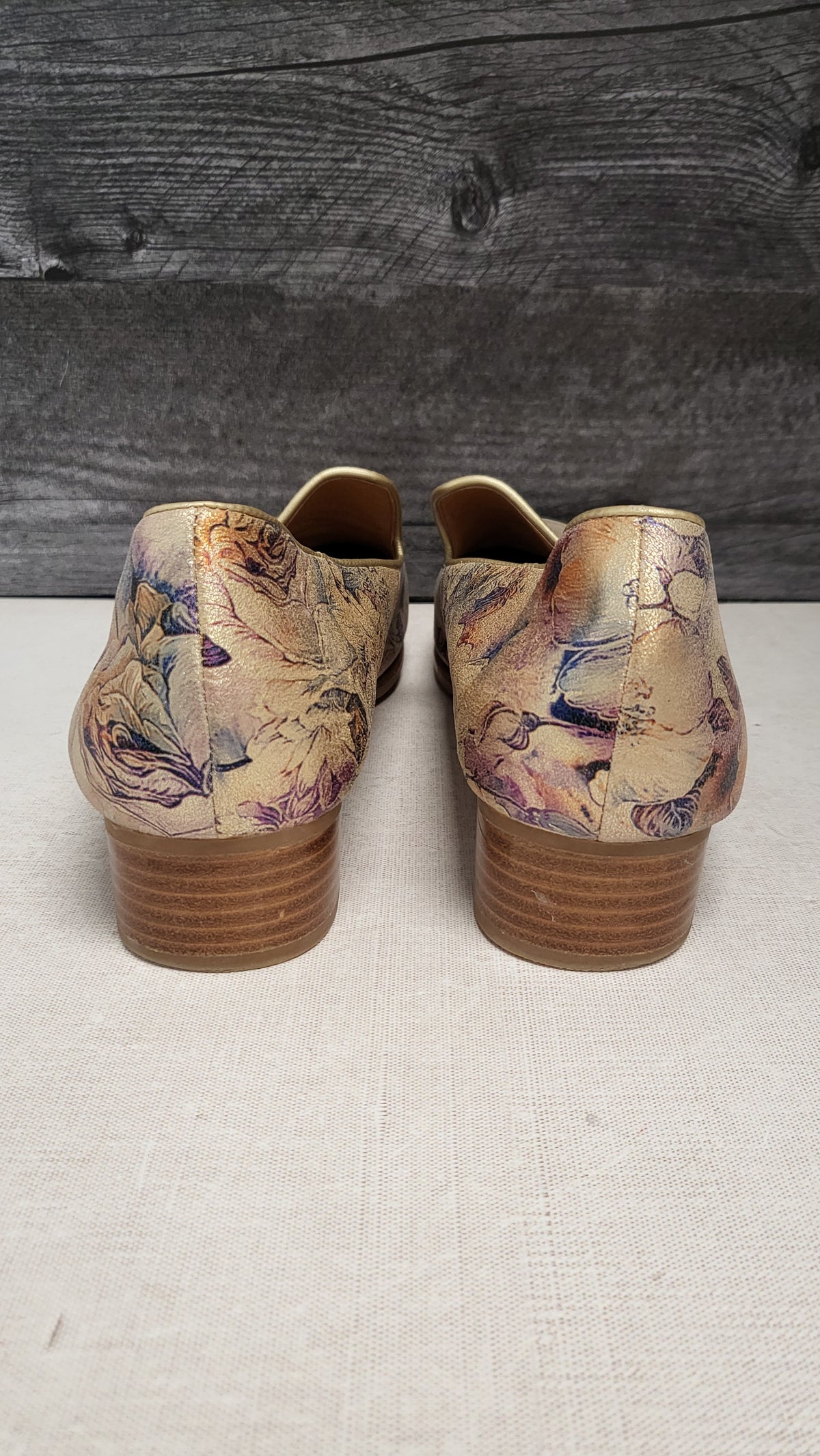 Bresley Floral Print Loafers (41)
