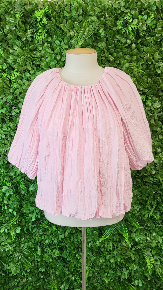 Perfectionary Pink Texture Top (12)