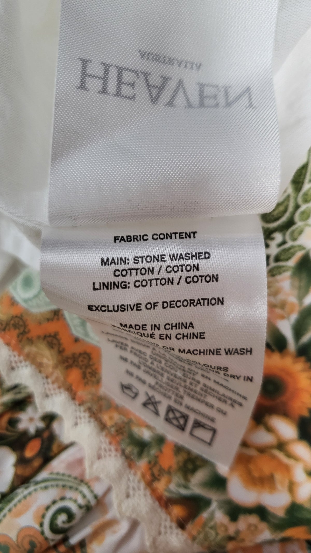 Heaven Vintage Print Aida Maxi Skirt BNWT (12)