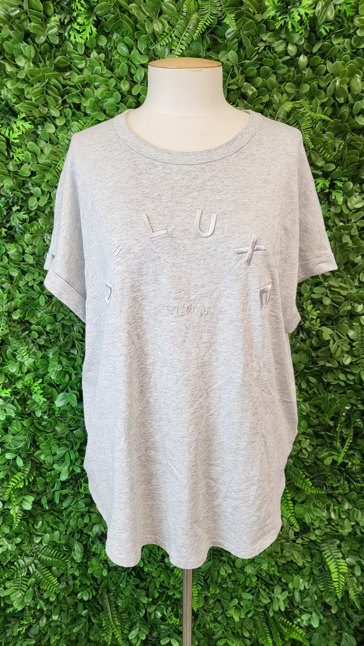 Decjuba Gray Logo Top (16)