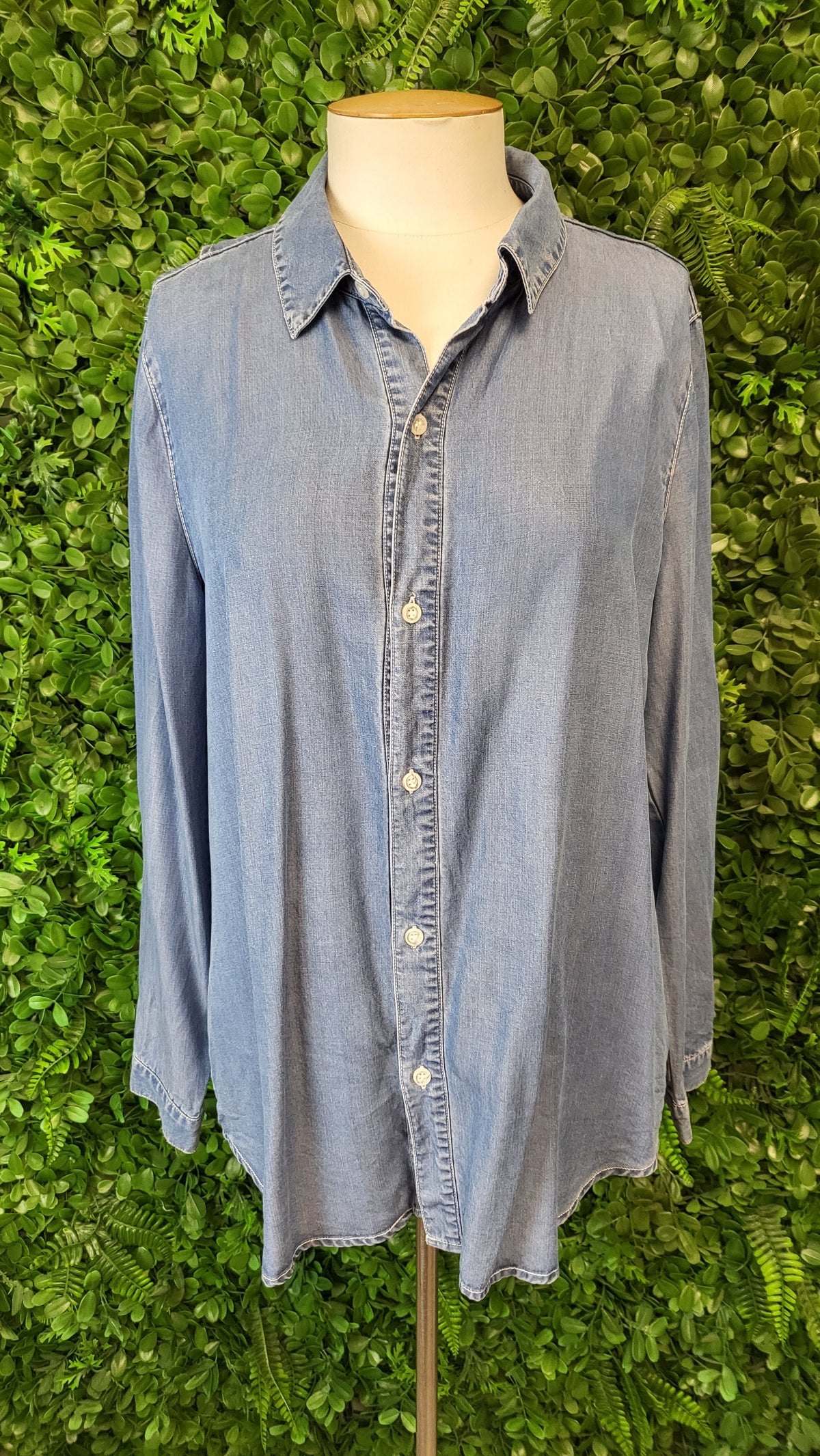 Seed Heritage Denim Chambray Shirt (10)