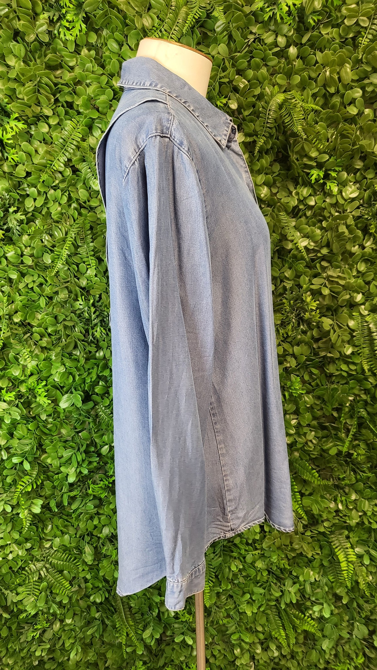Seed Heritage Denim Chambray Shirt (10)