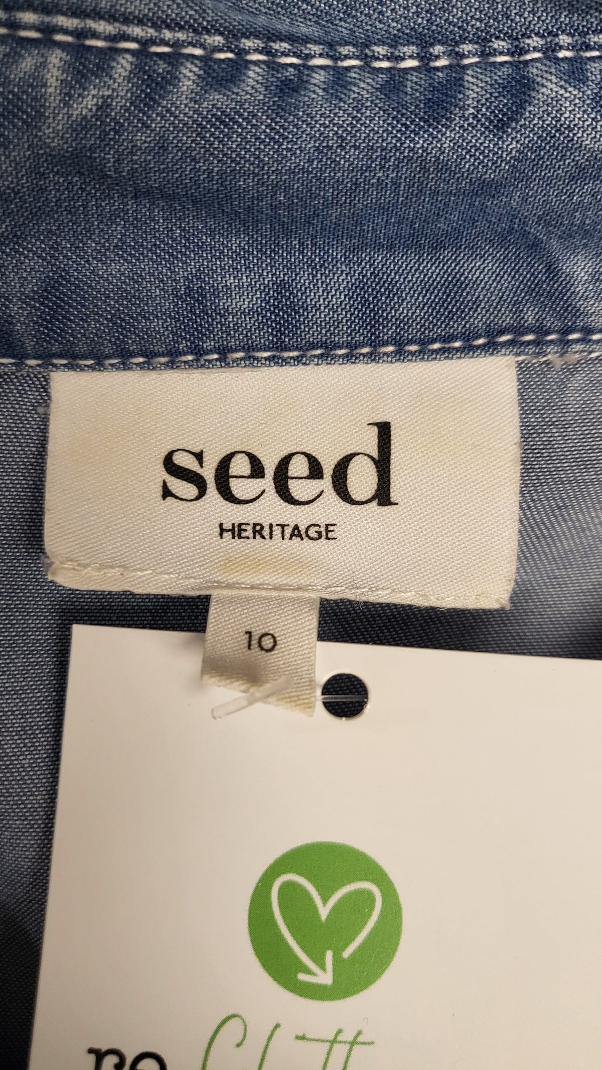 Seed Heritage Denim Chambray Shirt (10)