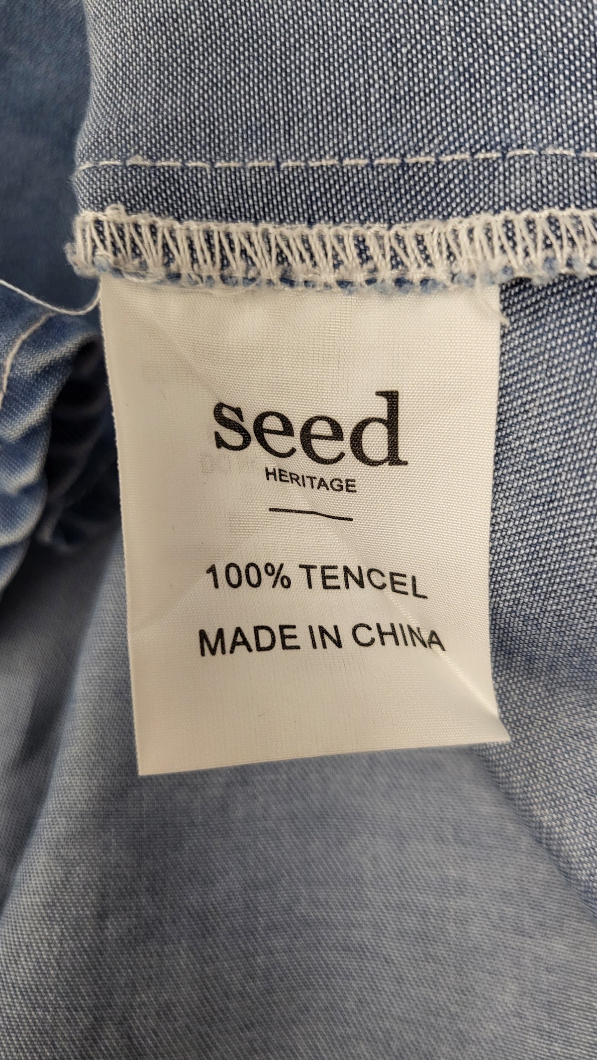 Seed Heritage Denim Chambray Shirt (10)